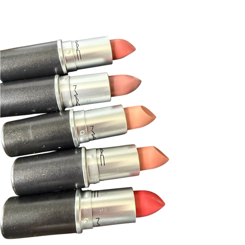 MAC Cosmetics Lipstick Collection set of 5 fun colors Matte lipstick brand new - Picture 3 of 3